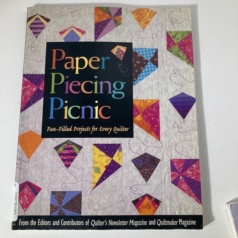 Vintage Paper Piecing Picnic Quilt Book 2001